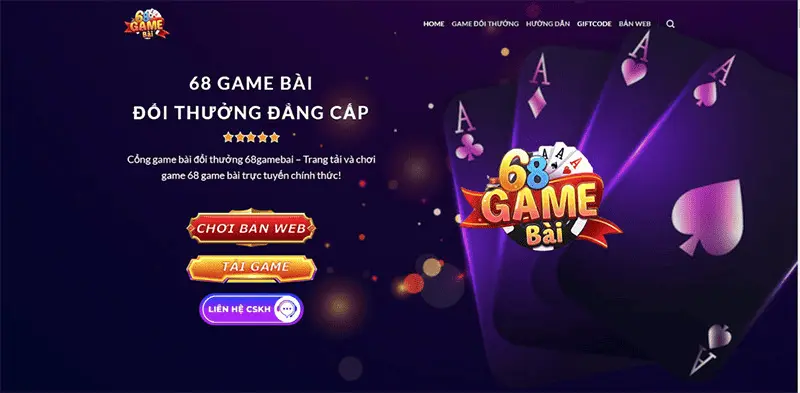 Đăng ký tài khoản để trải nghiệm Casino 68GB